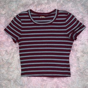 hollister striped t-shirt